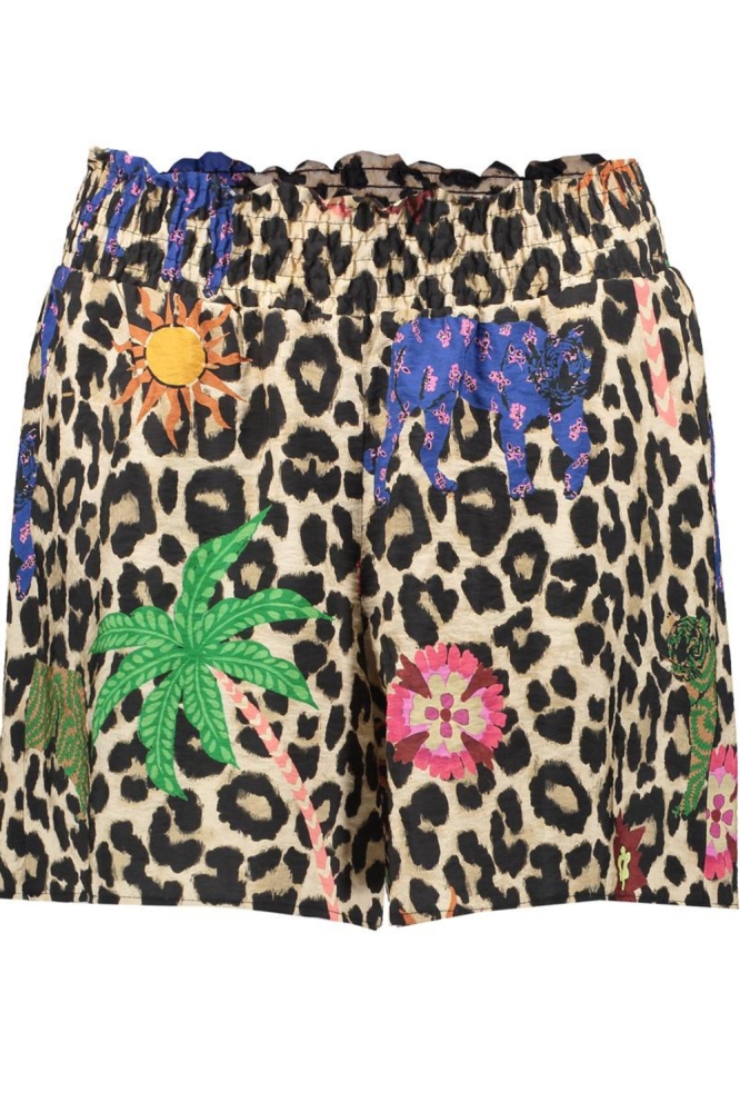 SHORTS MET ALLOVER PATROON 51413 20 SAND/GREEN/BLUE